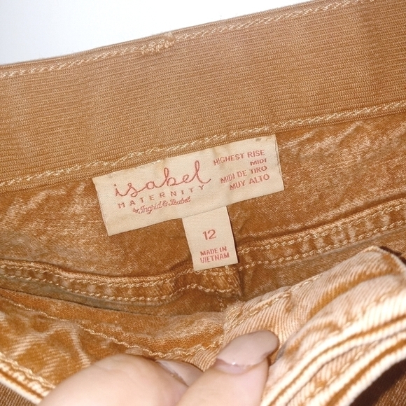 NWT Isabel Maternity | Highest Rise Midi Short - Picture 6 of 6